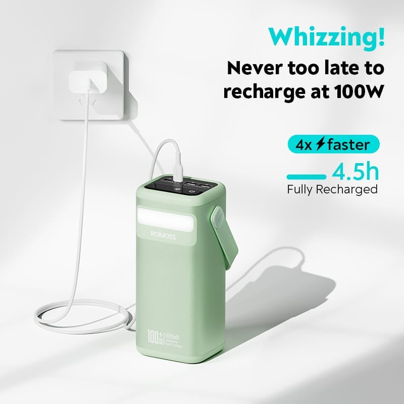 ROMOSS 60000mAh 100W PD Power Bank