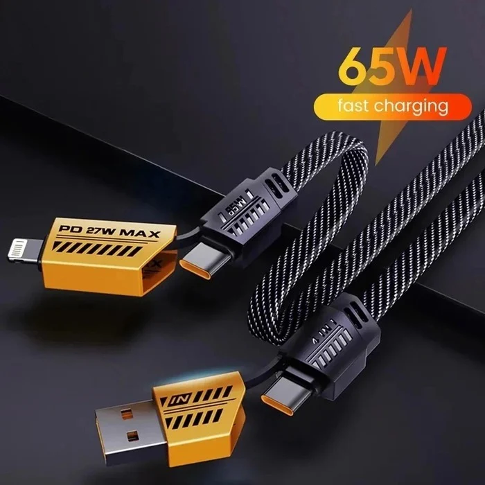 4 in 1 Fast Charging Magnetic Data Cable - Image 3