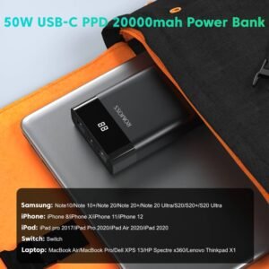 ROMOSS 20000mAh 50W Fast Charging Power Bank