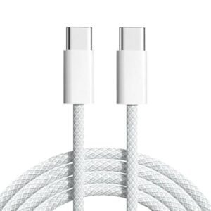 USB-C to USB-C Braided Fast Charging Cable